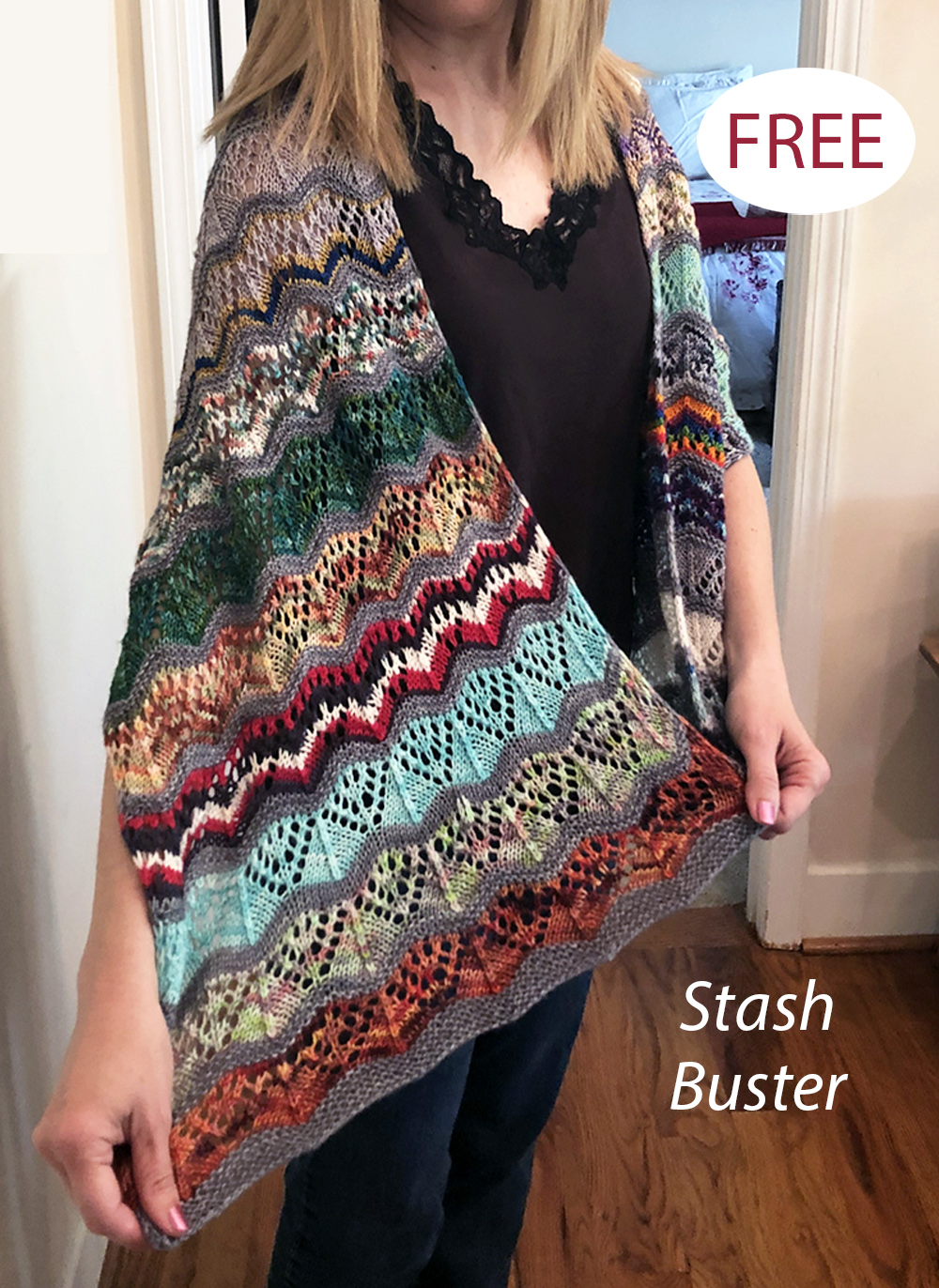 Free Knitting Pattern Advent Wrap