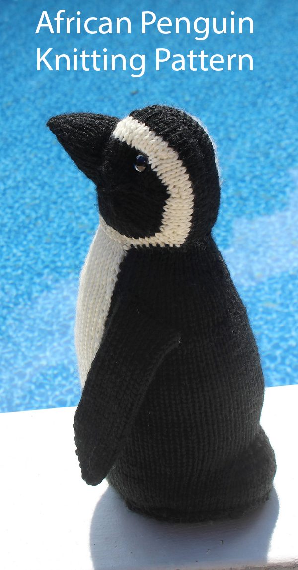 Free until Aug 24, 2020 Knitting Pattern for African Penguin