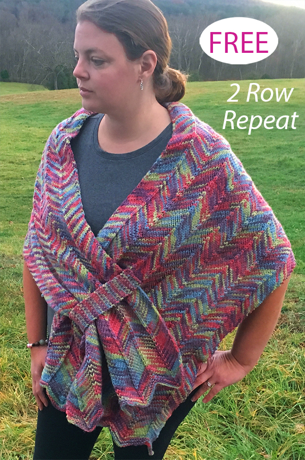 After Dinner Wrap Knitting Pattern