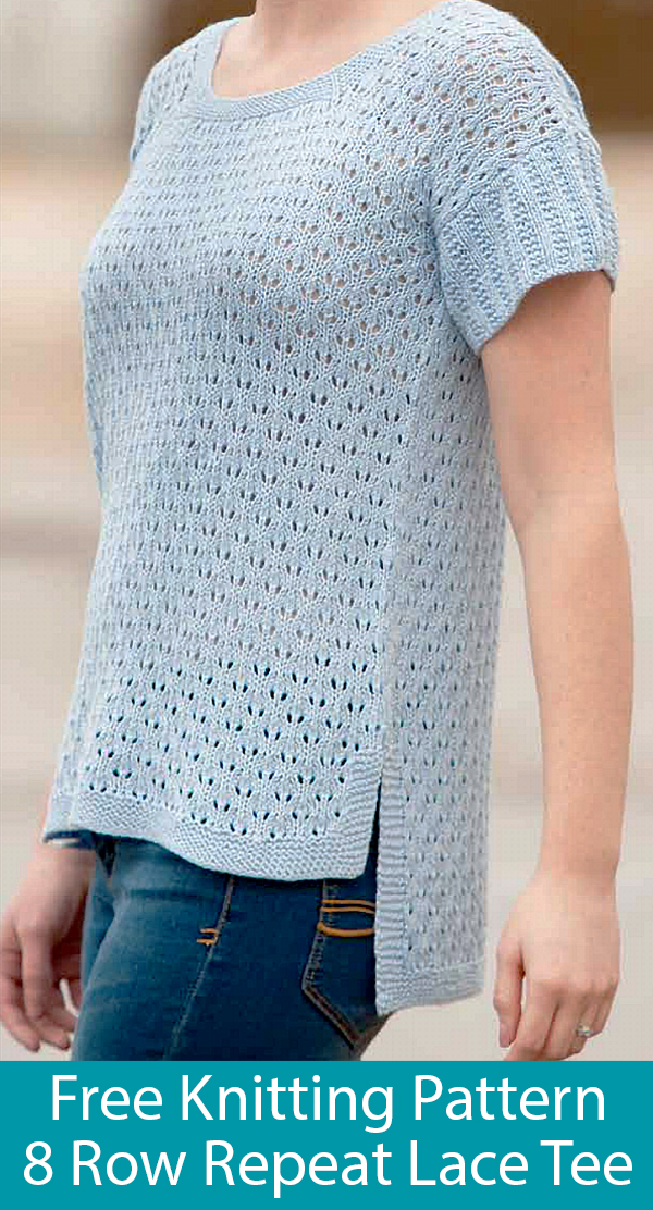 Tee Top Knitting Patterns - In the Loop Knitting