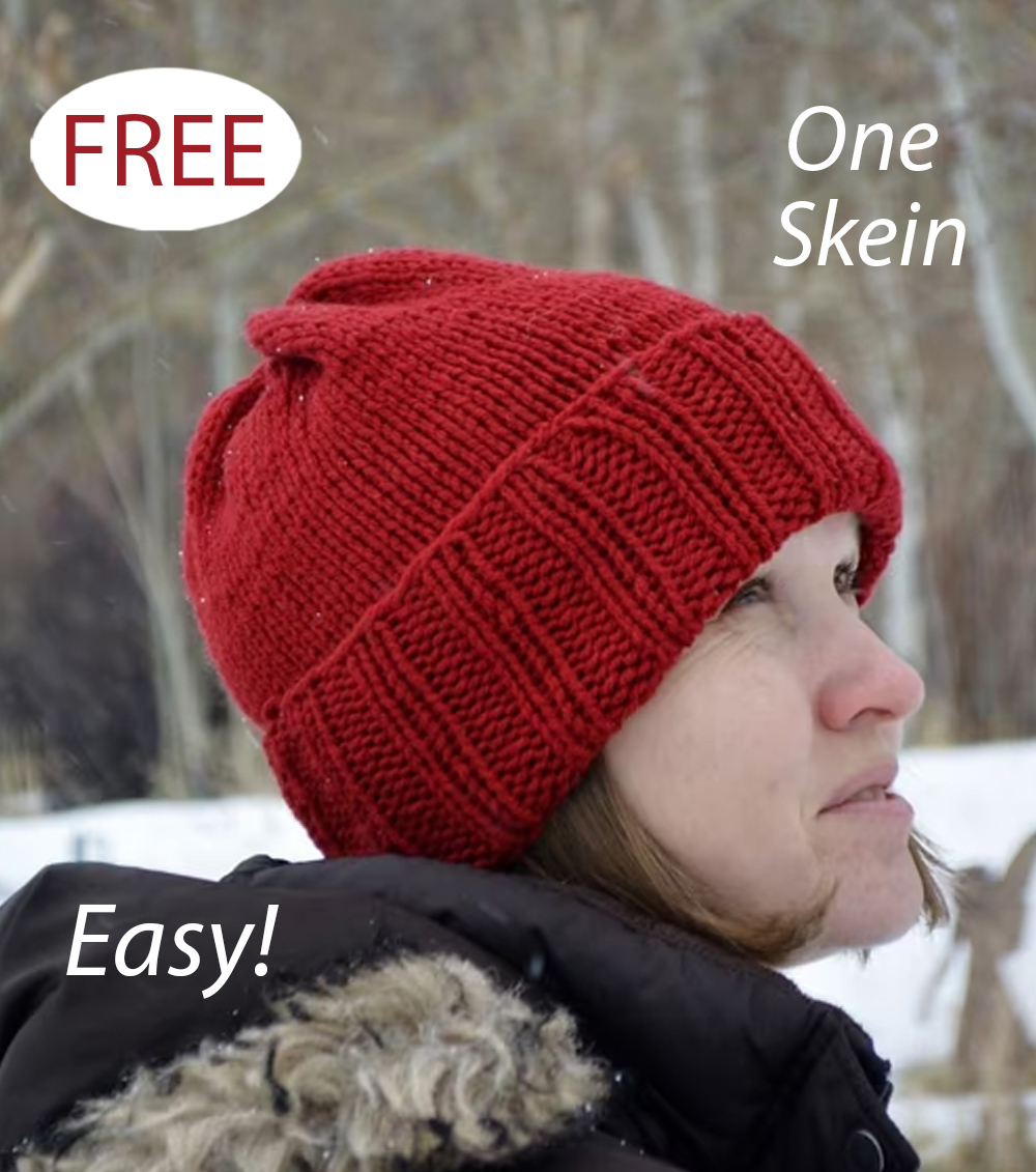 Free Afton Hat Knitting Pattern 