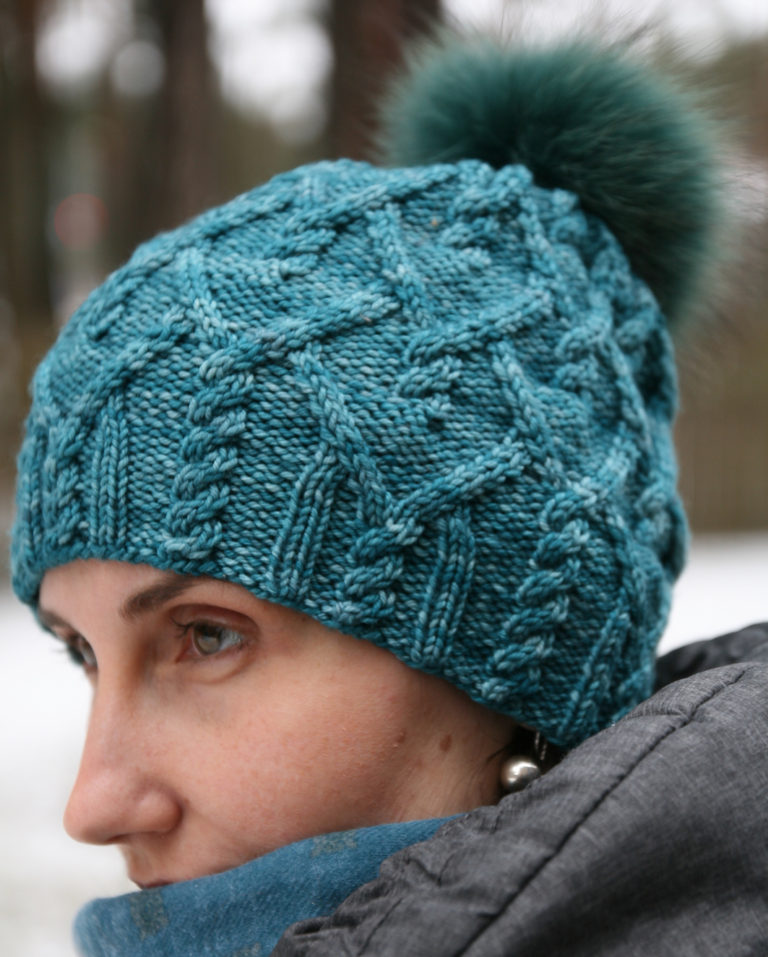 Free cable hat patterns knitting