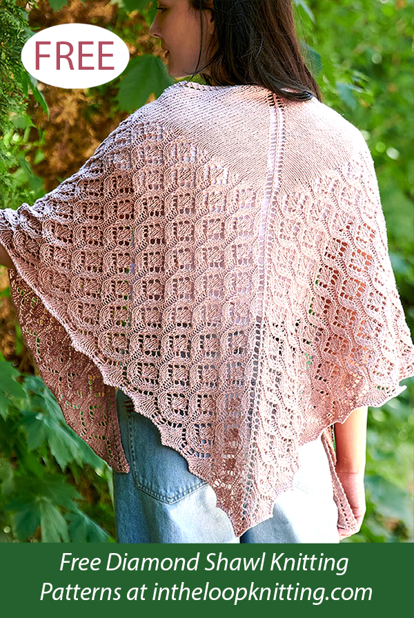 Free Airy Lace Shawl Knitting Pattern