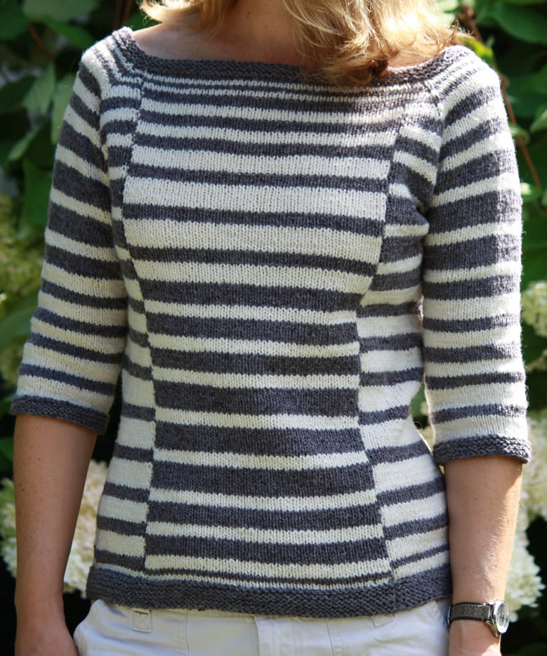 Knitting Pattern for Albers Pullover