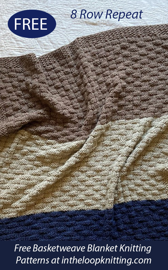 Free Easy Alexander Blanket Knitting Pattern