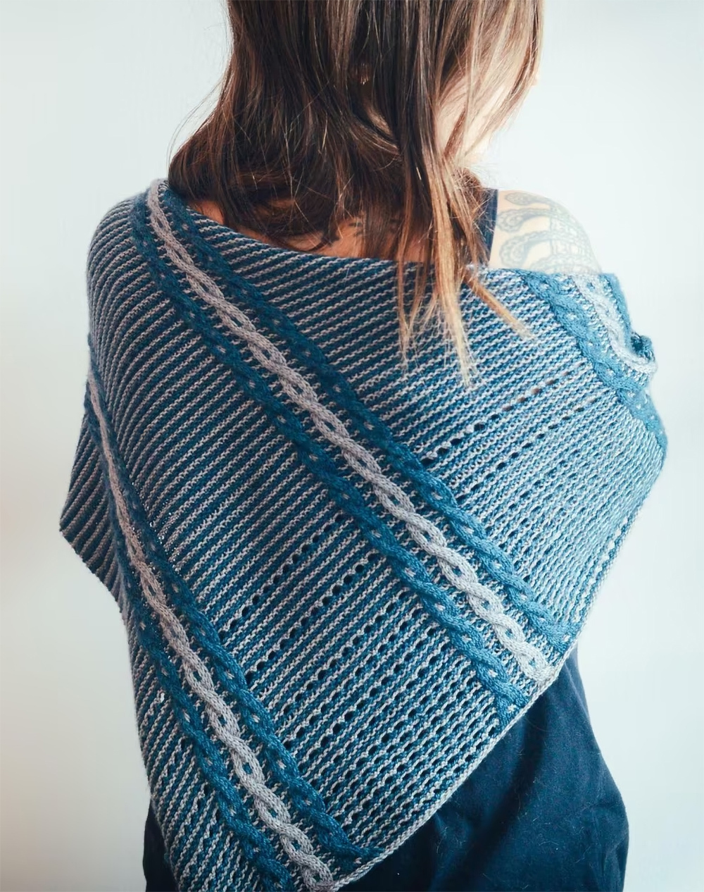 Along the Way Shawl Knitting Pattern