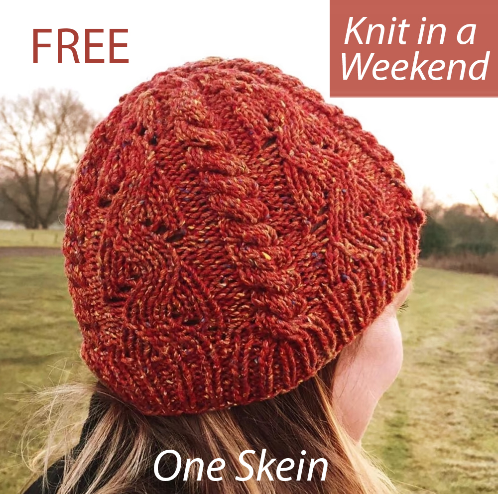 Free Alonni Hat Knitting Pattern 1 Skein