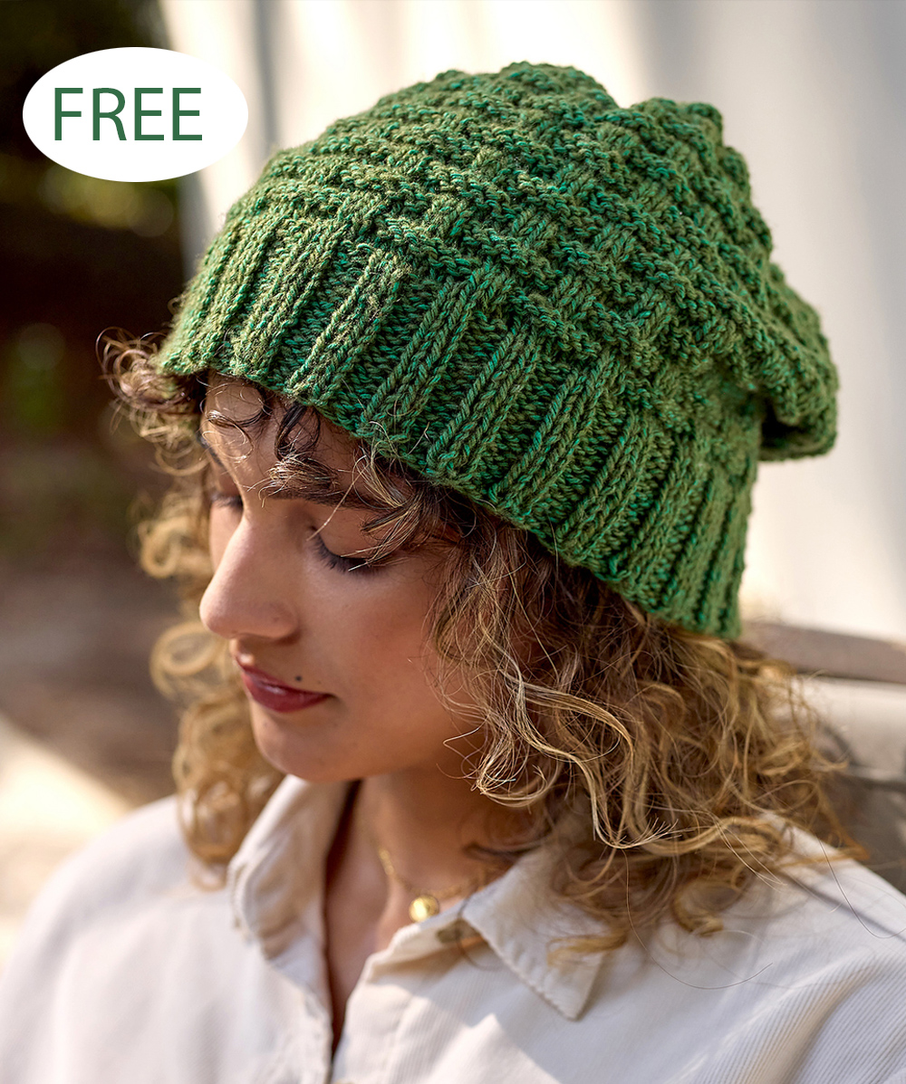 Free Hat Knitting Pattern Alter Eco Welt Beanie