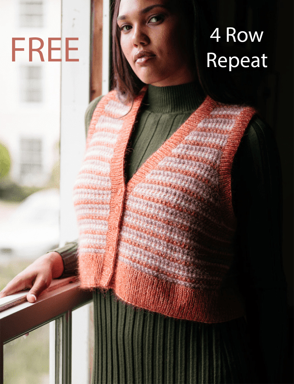 Free Knitting Pattern Amelia Vest