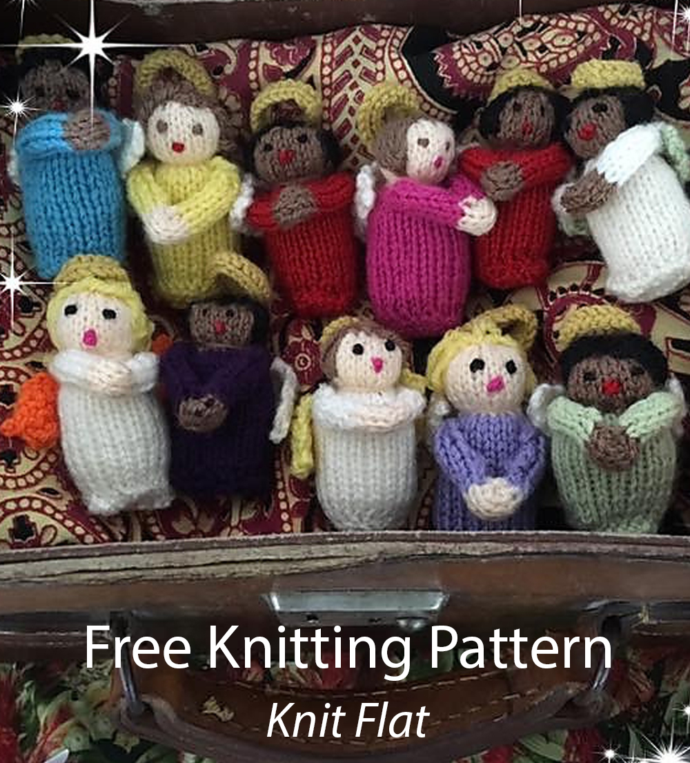 Free Amigurumi Angel Knitting Pattern