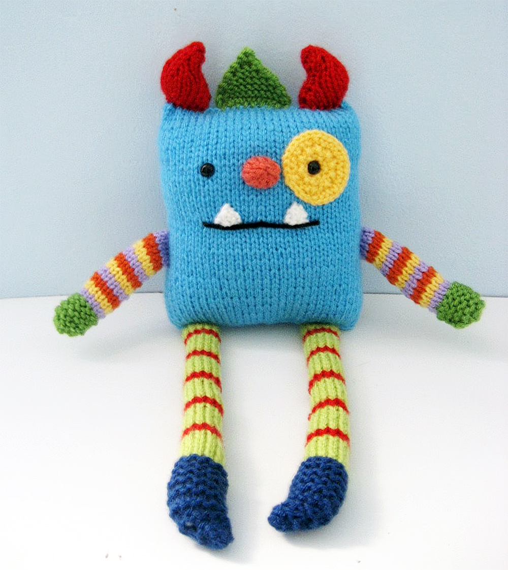 Monster Amigurumi Knitting Pattern