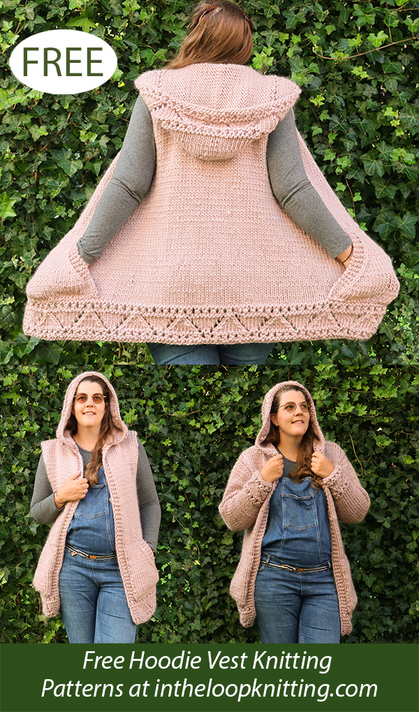 Free Anastasia Hoodie Knitting Pattern