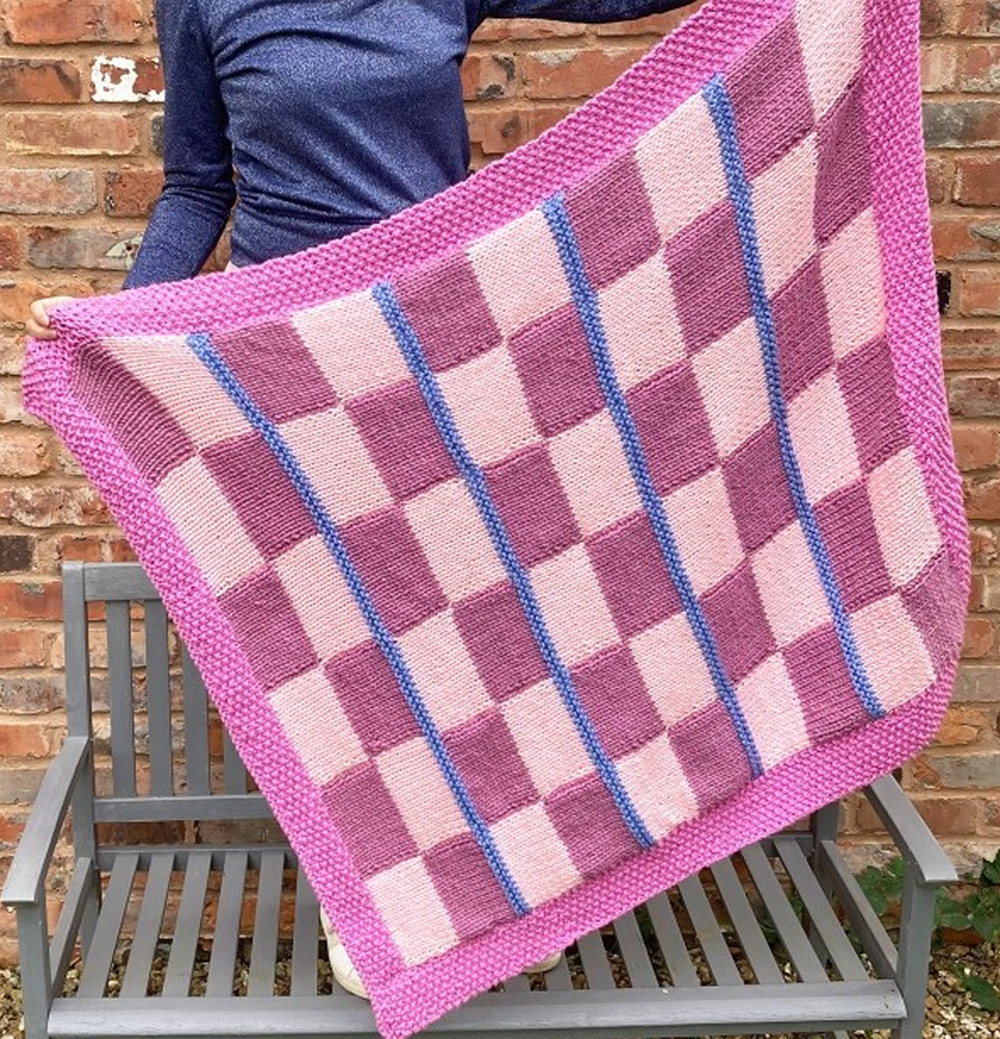 Free Angel Blanket Knitting Pattern