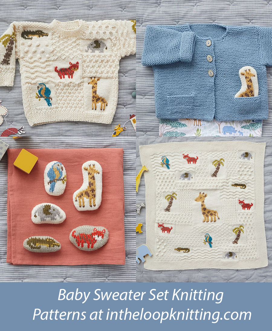 Animal Magic Baby Layette Knitting Pattern