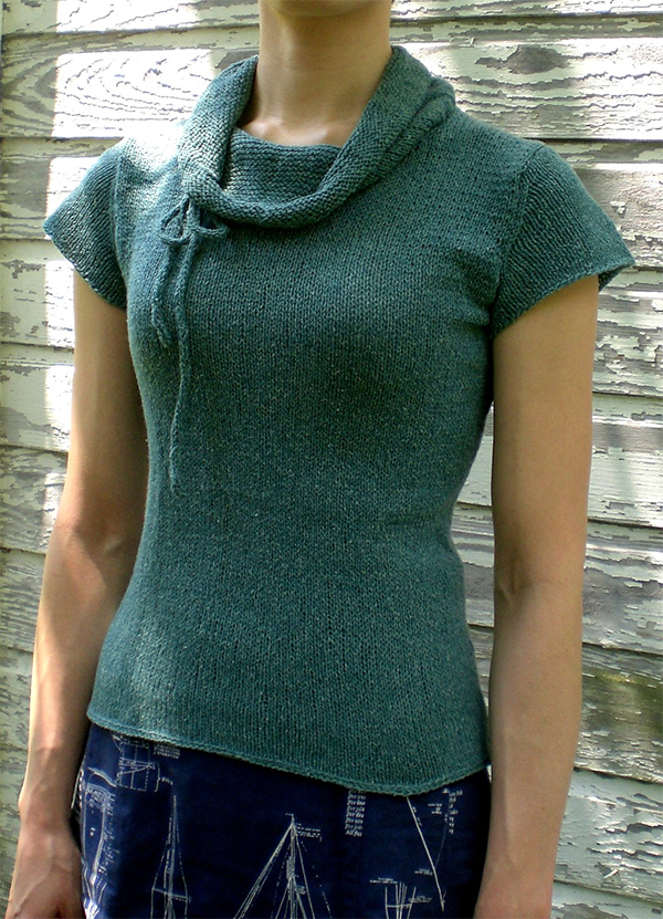 Free Knitting Pattern for Anjou Top