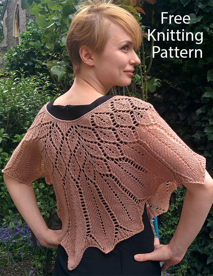 Knitting Pattern for Free Wings of Peace Shawl