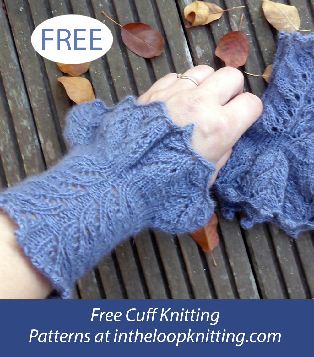 Free Annabel Cuffs Knitting Pattern