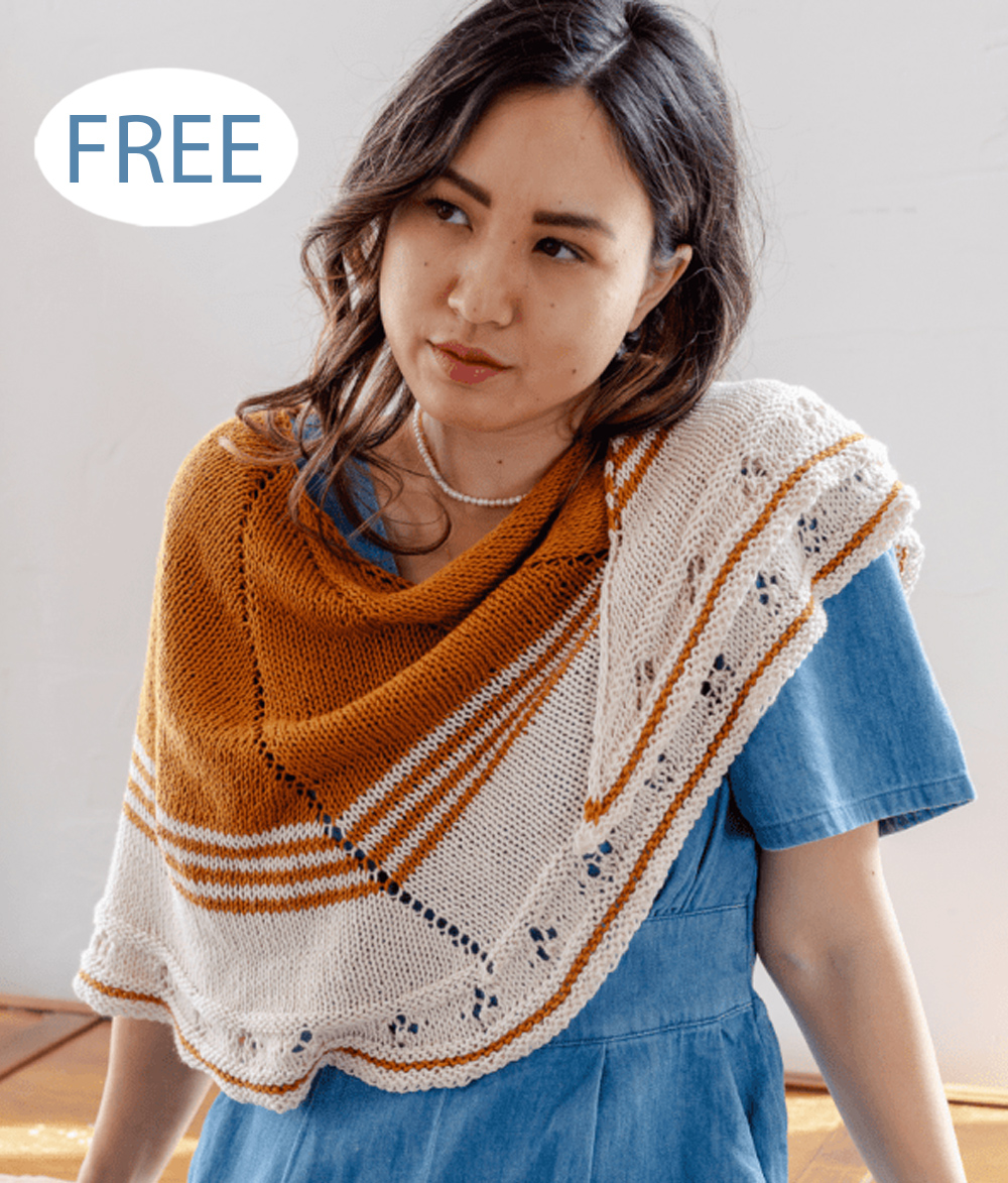 Free Anton Shawl Knitting Pattern