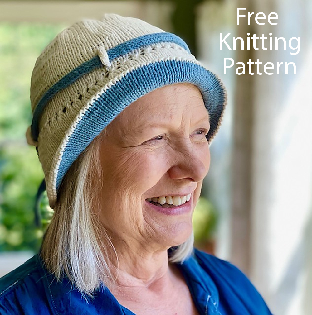 Free Knitting Pattern Antonio's Summer Cappello Cloche