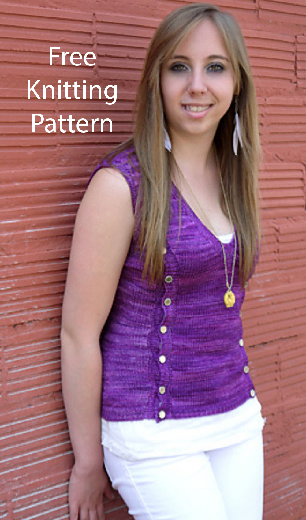 Anwen Vest Knitting Pattern