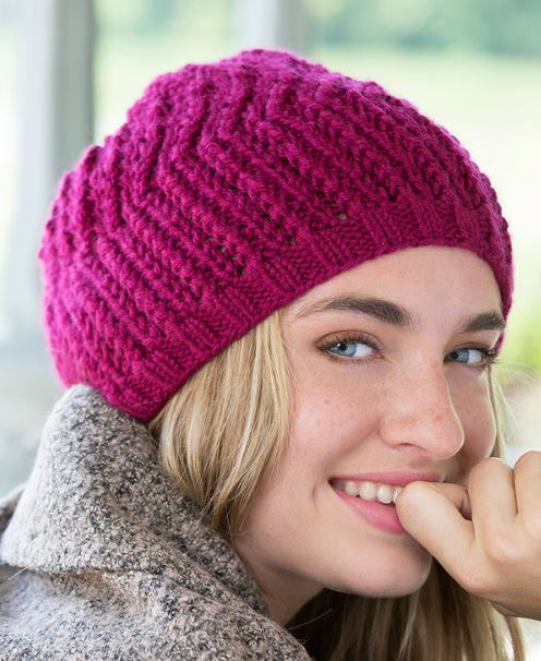 Free Knitting Pattern Any Day Beret