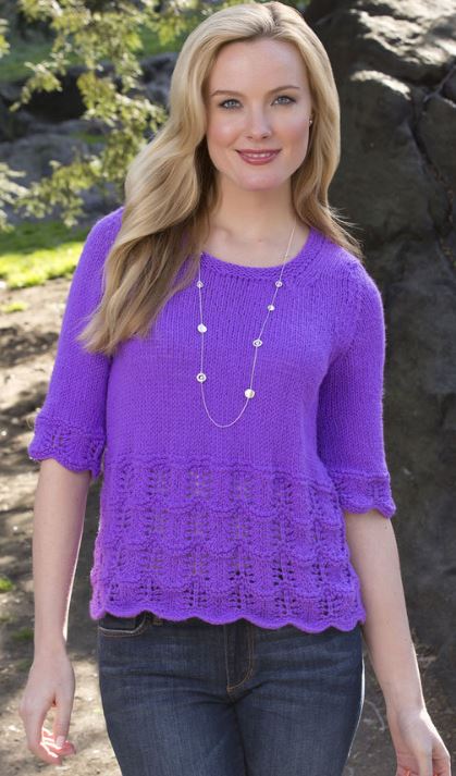 Easy Top Free Knitting Patterns - In the Loop Knitting