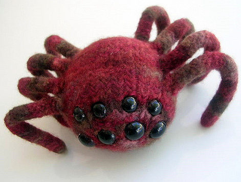 Free Knitting Pattern for Aragog the Spider Monster