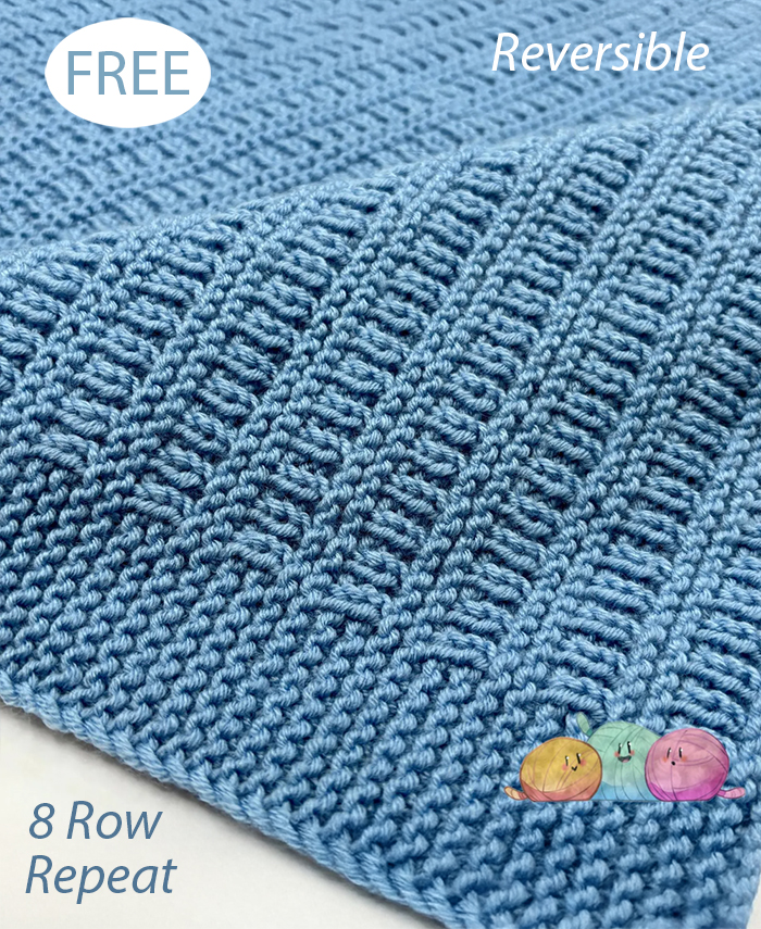 Free Knitting Pattern Archie Baby Blanket