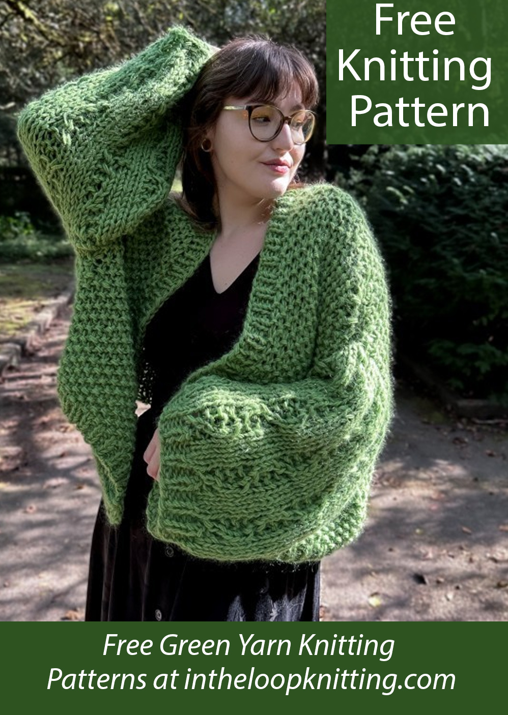 Free Arezzo  Cardigan Knitting Pattern