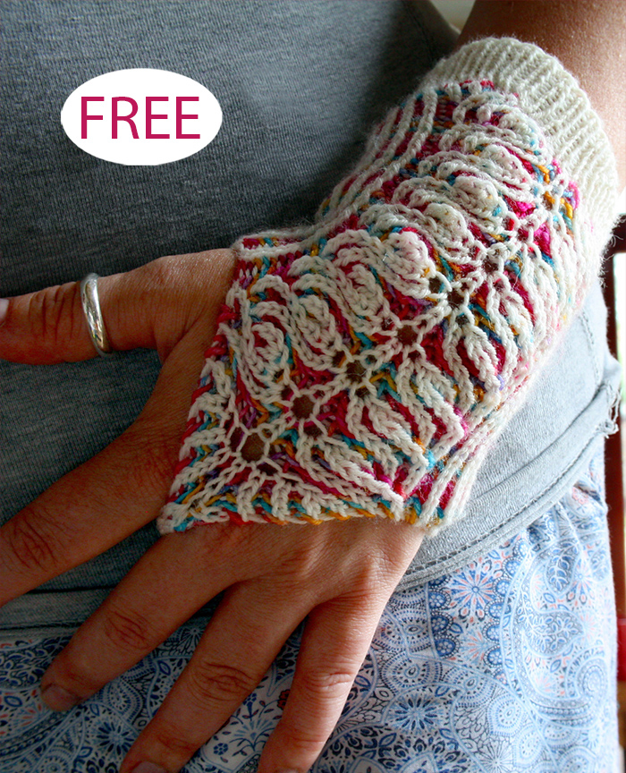 Free Ariadne Gauntlet Knitting Pattern