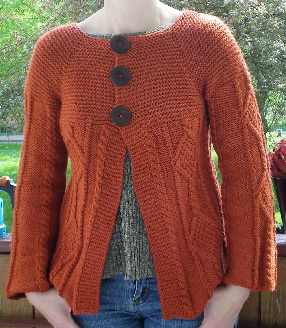 Arianne Cardigan Knitting Pattern