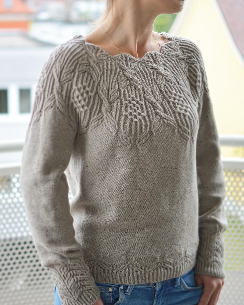 Ariya Sweater Knitting Pattern