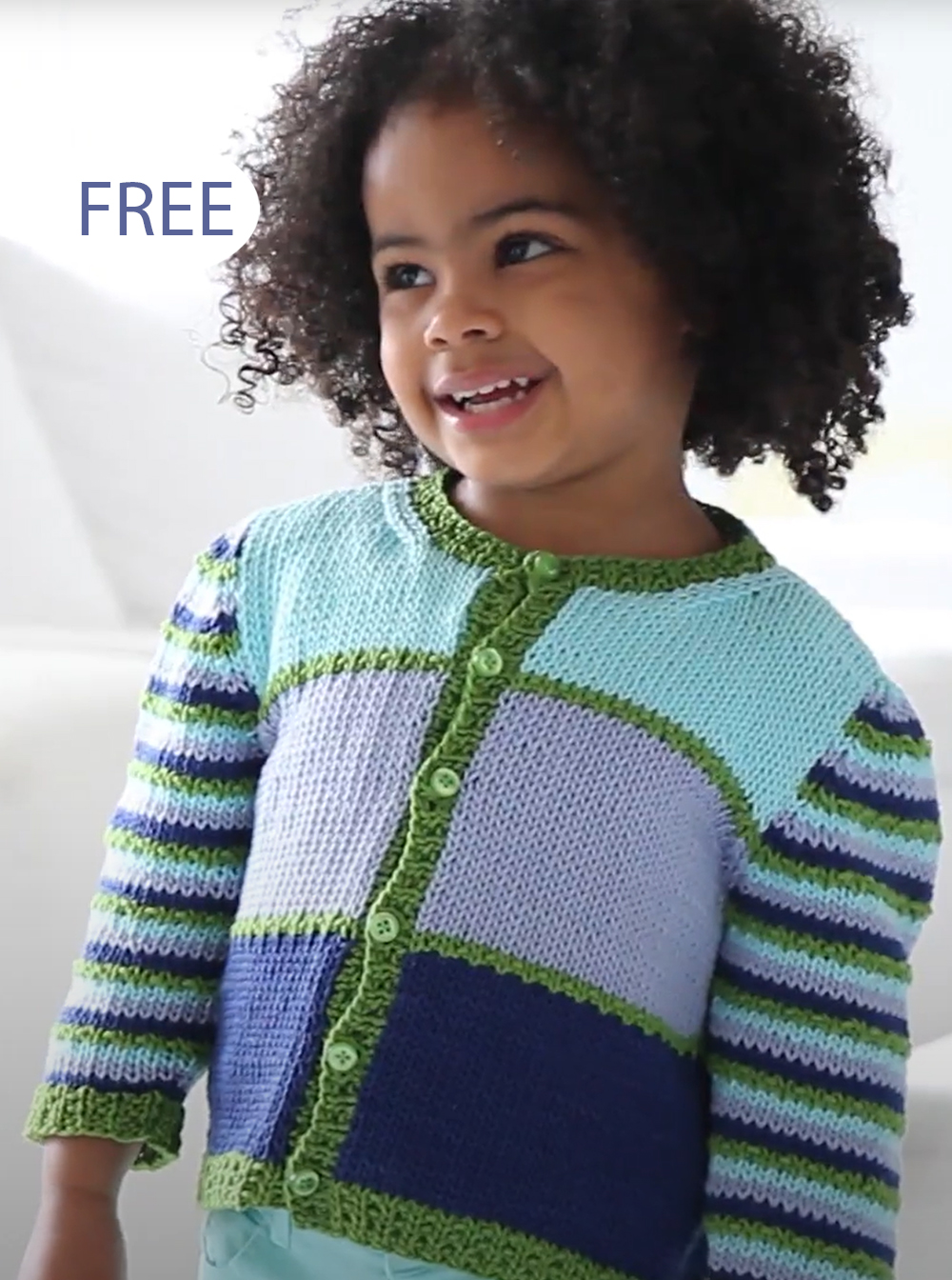 Free Baby Arlo Striped Sweater Knitting Pattern