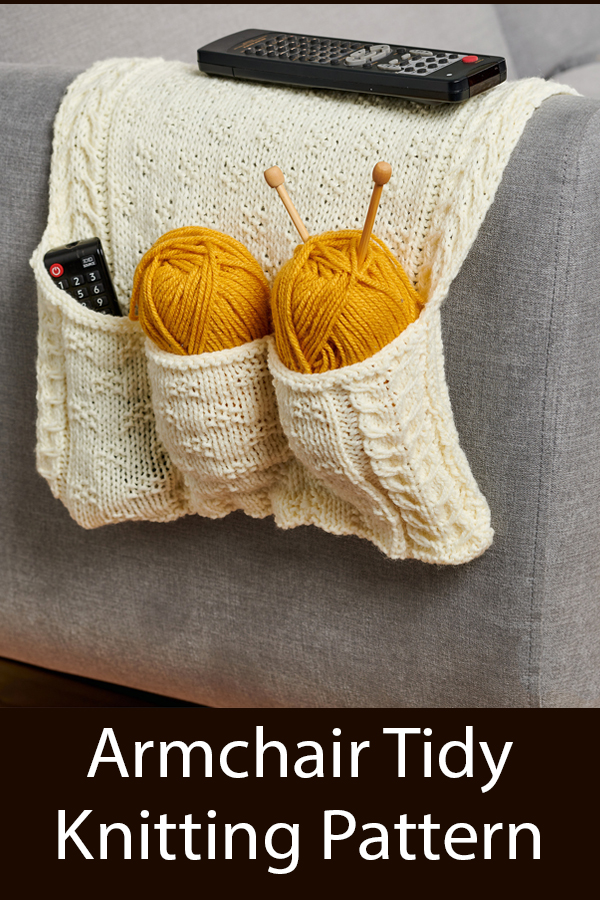Armchair Tidy Knitting Pattern