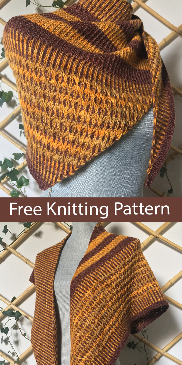 Free Shawl Knitting Pattern Artefact Shawl
