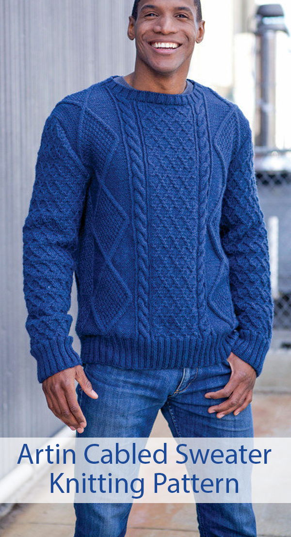 Mens pullover 2025 knitting pattern