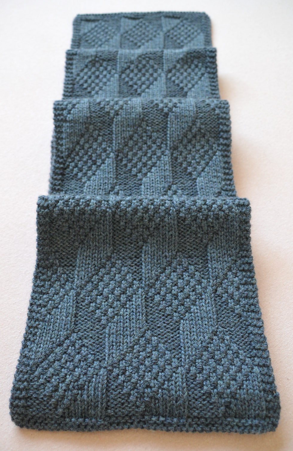Free Knitting Pattern for Reversible Asherton Scarf