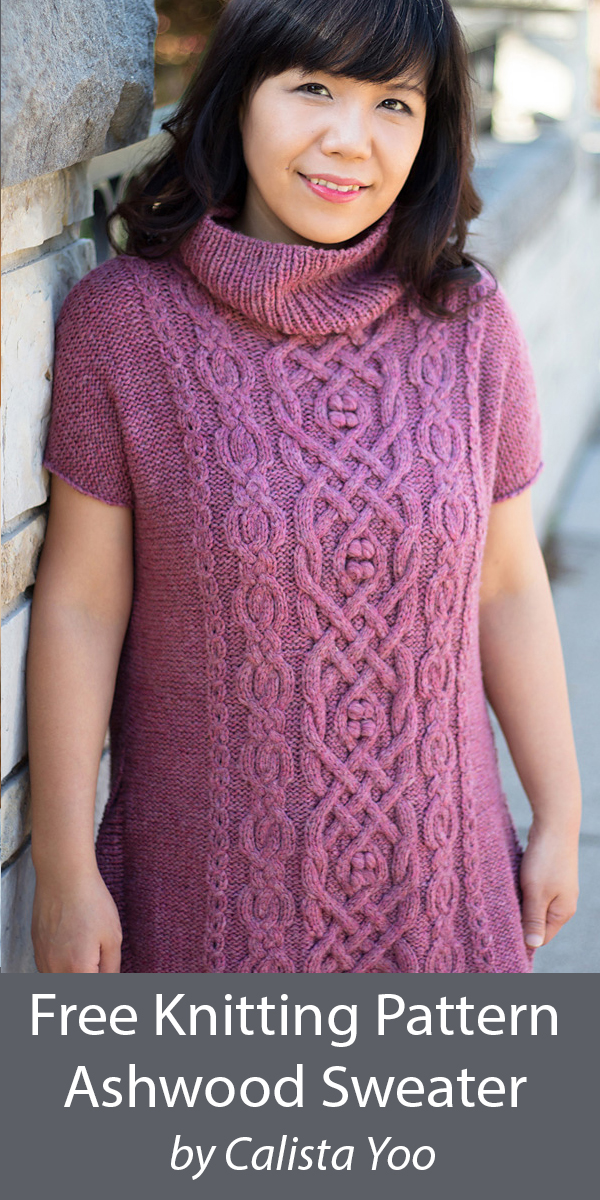 Free Ashwood Sweater Knitting Pattern