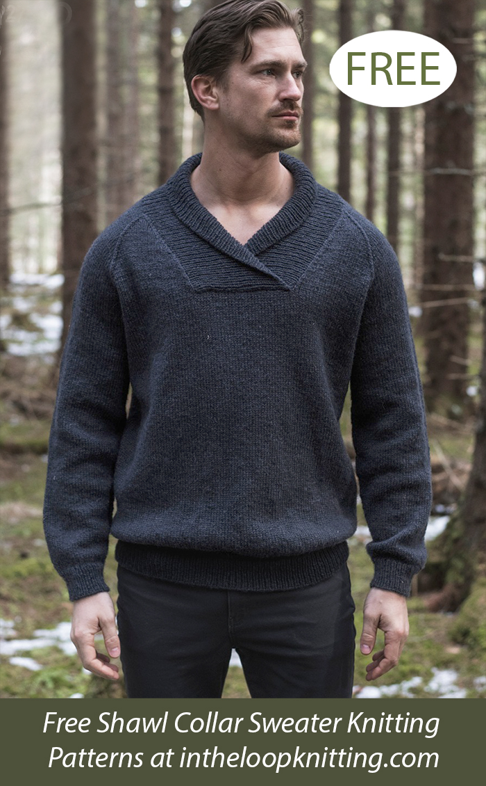 Free Men's Ask Pullover Sweater Knitting Pattern 