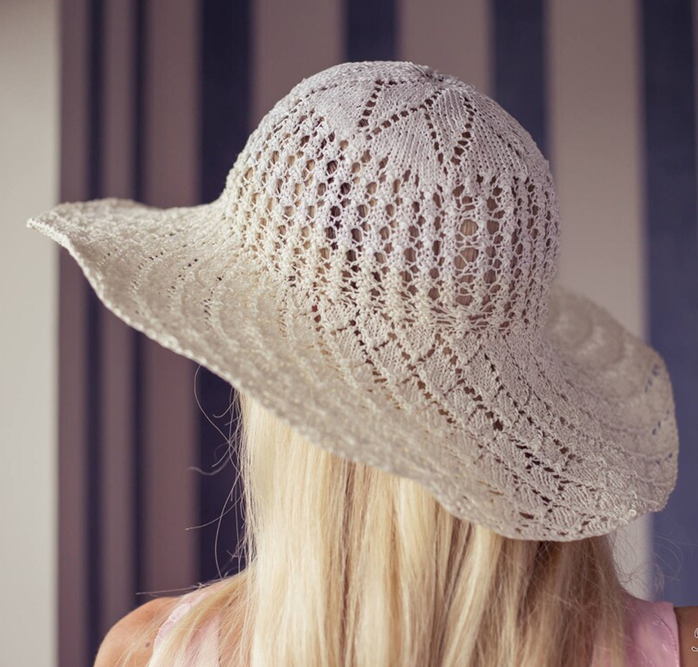 Knitting Pattern for Astrid Sun Hat