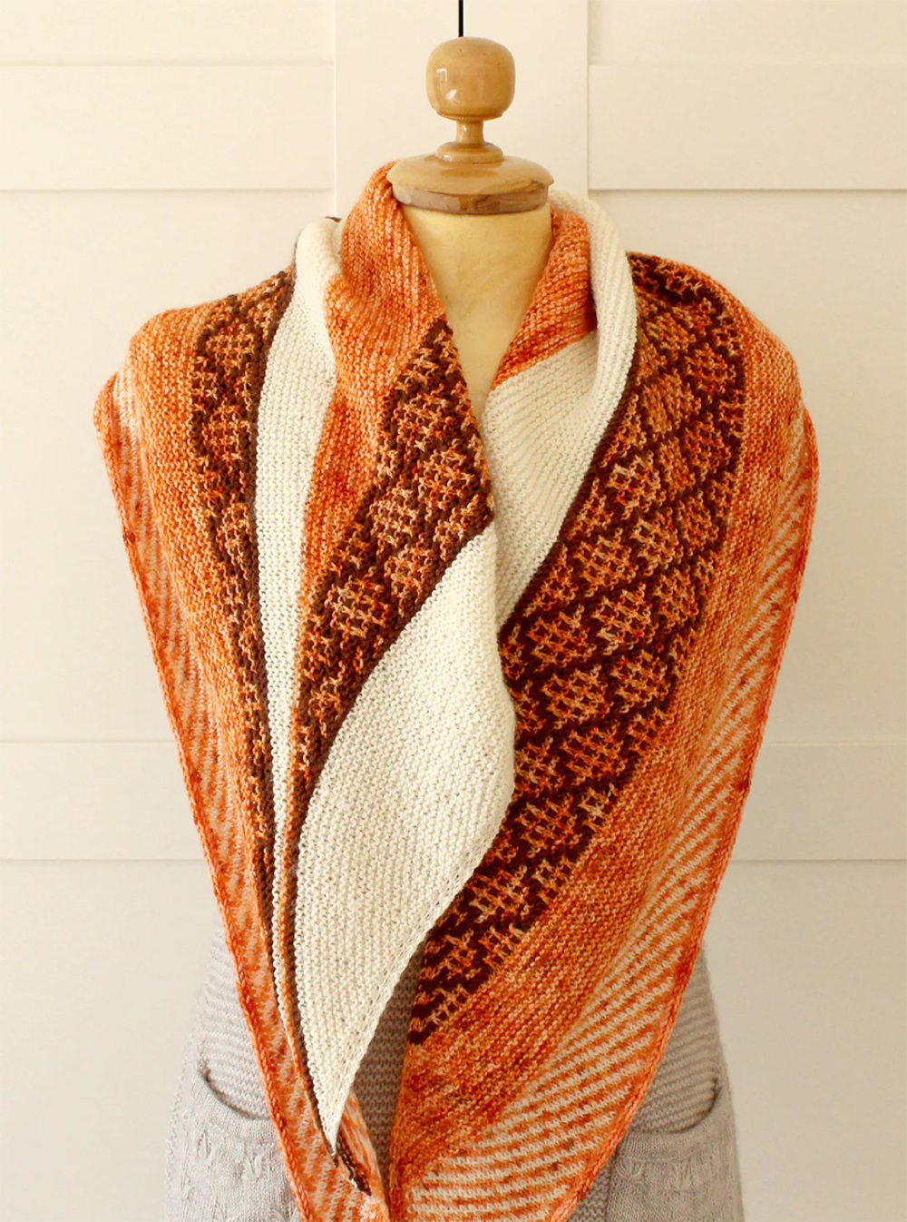 Autumn Fades Shawl Knitting Pattern