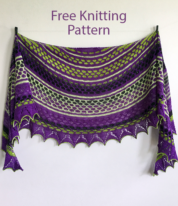 Free Knitting Pattern Ayers Point Shawl