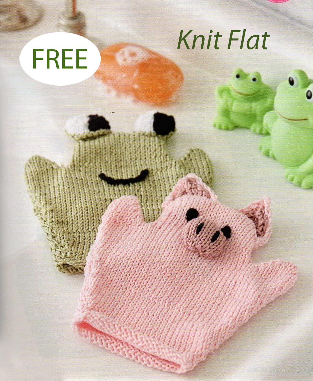 Free Hot Springs Towel Set Knitting Pattern