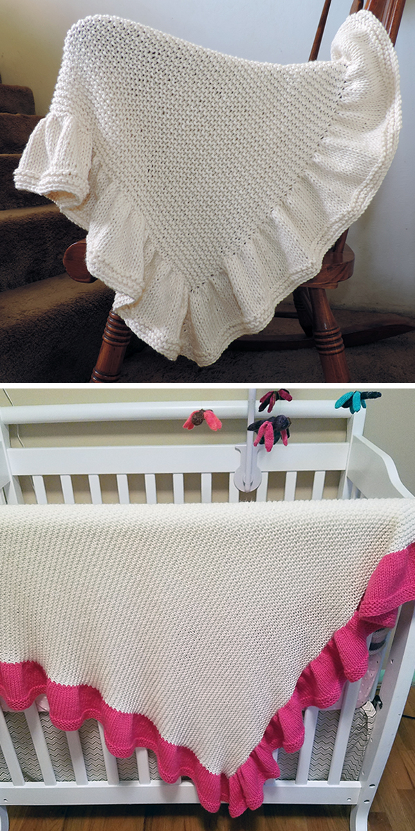 Free Knitting Pattern for Baby Blankie