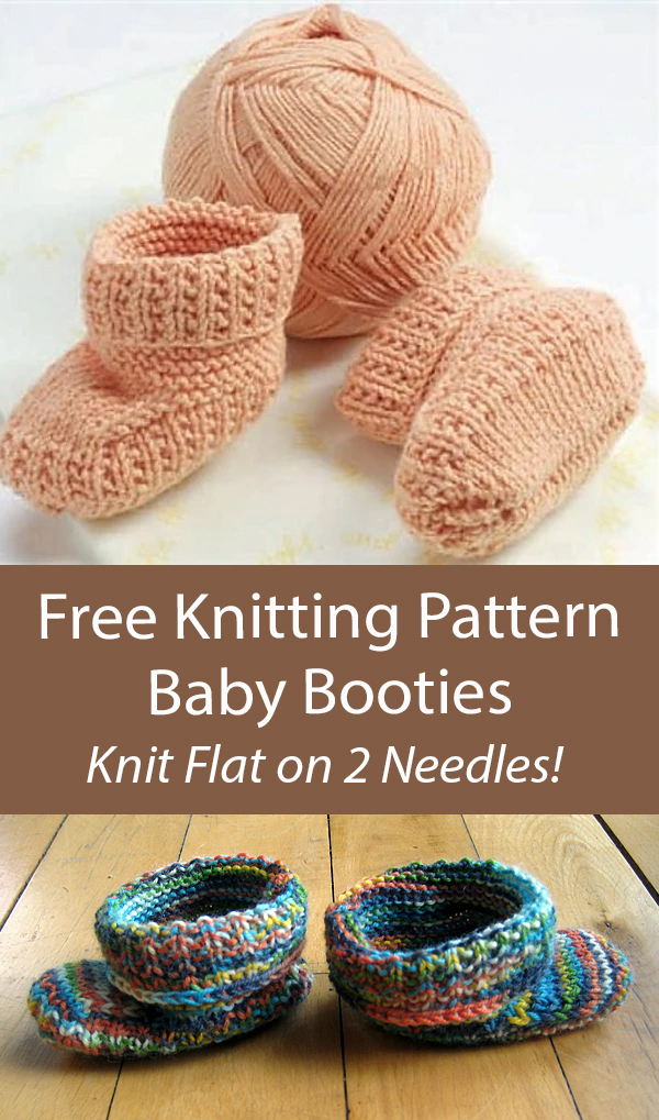 Baby Booties Free Knitting Pattern Portuguese-Style Baby Booties