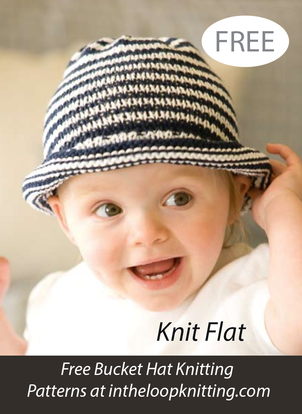 Free Baby Bucket Hat Knitting Pattern