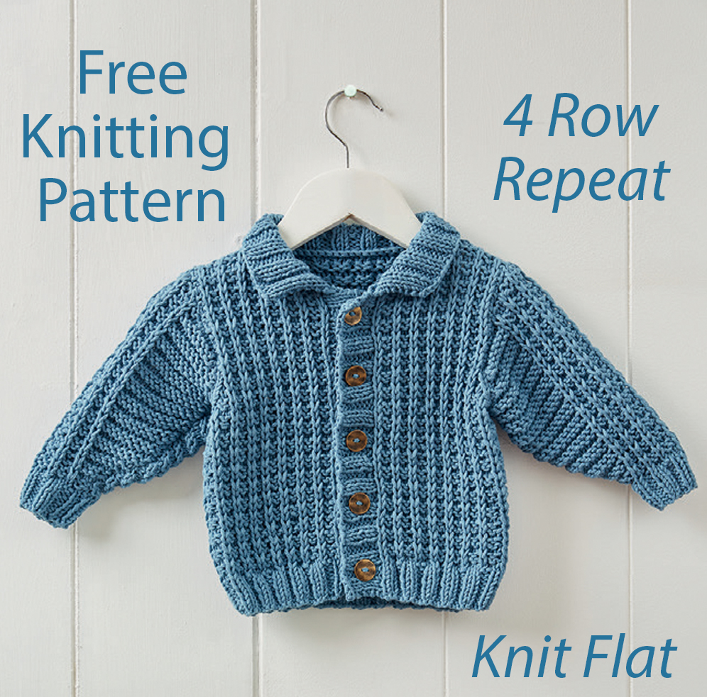 Free Baby Cardigan Knitting Pattern