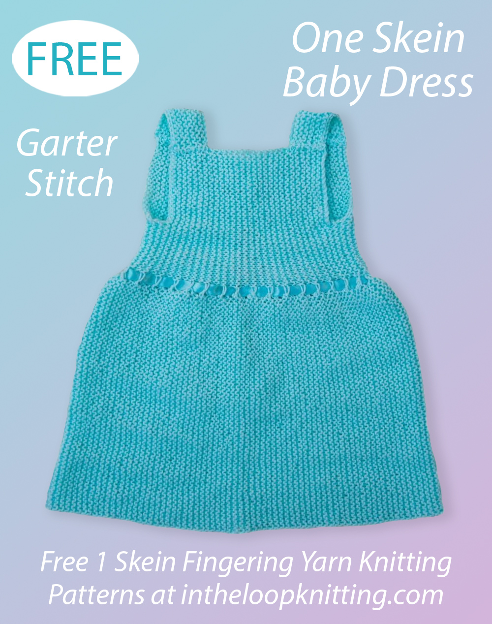 Free Baby Dress One Skein Knitting Pattern