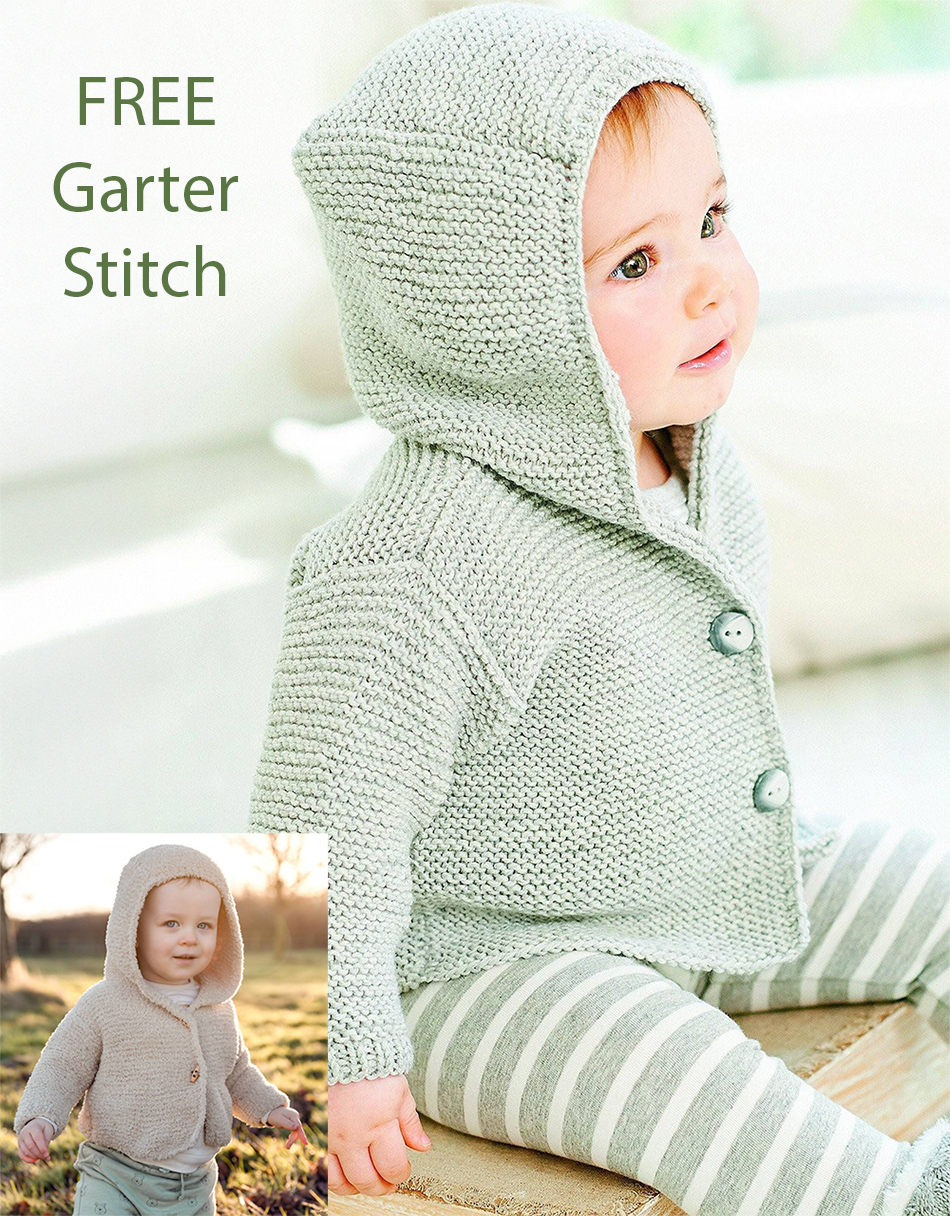 Baby Duffle Coat Knitting Pattern Hooded Jacket