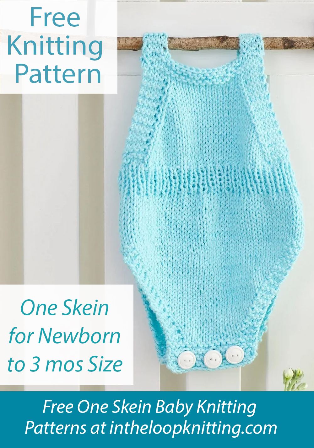 Free Baby Onesie Knitting Pattern